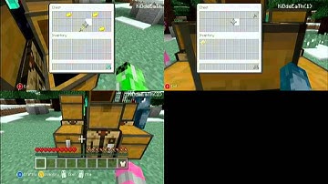 minecraft xbox split screen hunger games