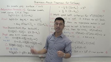 The Riemann-Roch Theorem for Surfaces