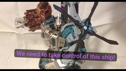 Combaticons, combine into Bruticus! (stop motion animation)
