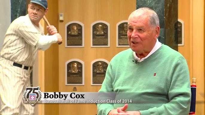 We got a sample of our Bobby Cox Hall - Gwinnett Stripers