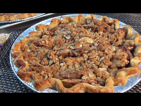 How to make Quick and Easy Apple Crisp Pie recipe