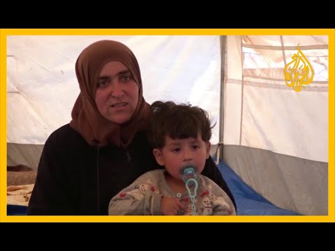 أوضاع إنسانية صعبة يعيشها النازحون السوريون