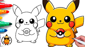 How To Draw Pikachu | Easy Pokémon Drawing Tutorial For Beginners