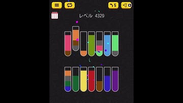 Water sort puzzle level 4329