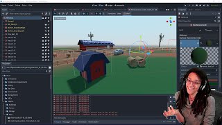 【Godot LIVE Devlog】 Terrain/level design...! And 