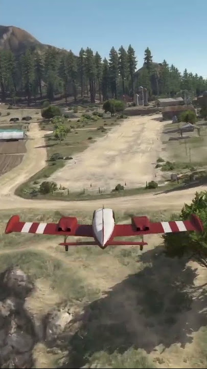 Trevor Plane Beautiful Landing#shot #gta5 #gaming #landing #beautiful
