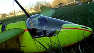 Aerodynamic canopy for Easy Star with FPV