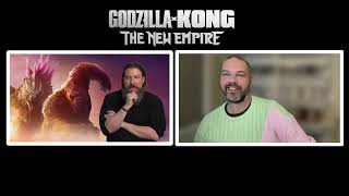 Director Adam Wingard on the "buddy cop duo" of GODZILLA X KONG: THE NEW EMPIRE