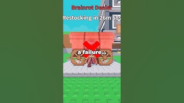 The Brainrot Dealer Has Been a Failure in Steal A Brainrot...