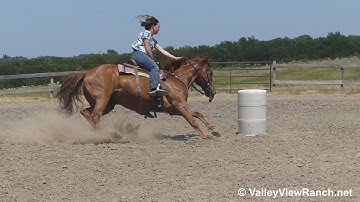 Expressrumorbug - running the barrels #4 - ValleyViewRanch.net