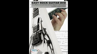 EASY ROCK GUITAR part 3 Beginner 2-Finger Lessons + Rock Song 1
