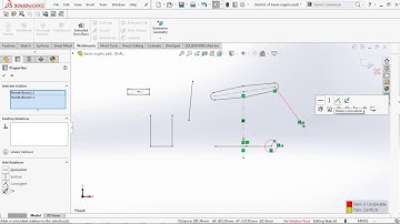 Beam Engine by using block in solidworks