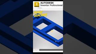 Frame generate #autodeskinventor #autodeskinventortutorial #inventor2025 #inventortips #frame