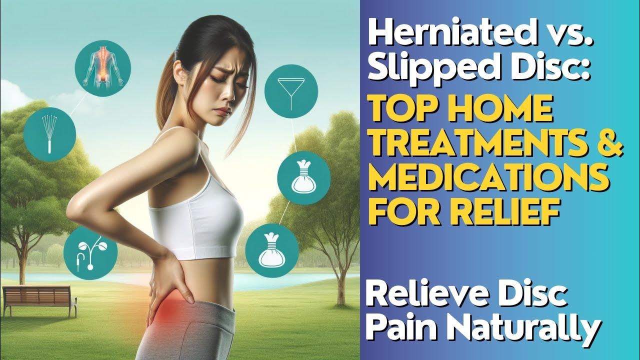Herniated Disc & Slipped Disc Home Treatments & Medications that