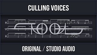 Tool - Culling Voices (Original Audio) [Dark Theme] - Drum Sheet Music