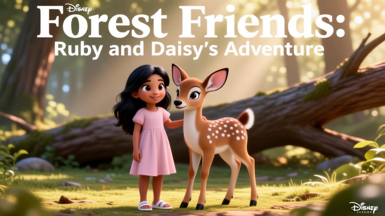 Rabbit and Deer Friendship Story 🐰🦌 | Heartwarming Bedtime Story for Kids | Moral Story for Children