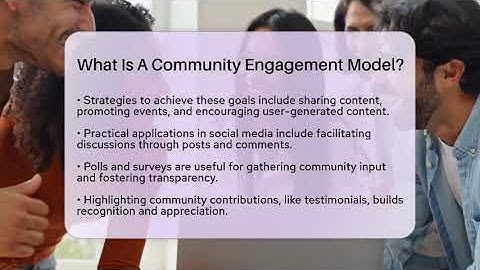 What Is A Community Engagement Model? - Everyday-Networking