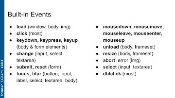 Web Programming Lecture: Module Review
