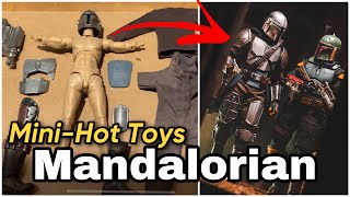 Making The Mandalorian 6” Mezco-style custom Figure Tutorial like a mini Hot Toys figure