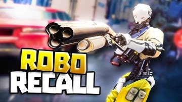 BLASTING HUNDREDS OF ROBOTS! - Robo Recall - VR Oculus Rift Touch Gameplay