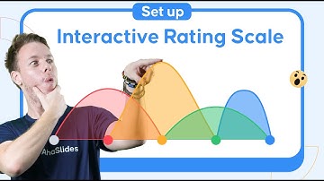 How to Set Up an Interactive Rating Scale slide type presentation | AhaSlides