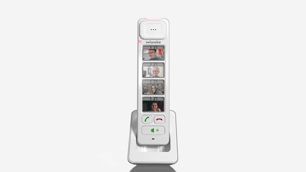 Sonnette Sans Fil Swissvoice Xtra Doorbell 8155 - Interphone Sans Fil, Portée 250 M