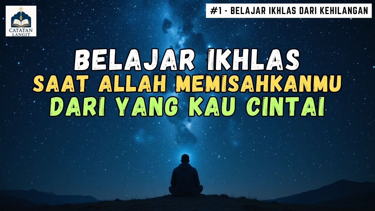 Saat Allah Memisahkanmu dari Seseorang yang Kau Cintai | Episode 1 Belajar Ikhlas Dari Kehilangan