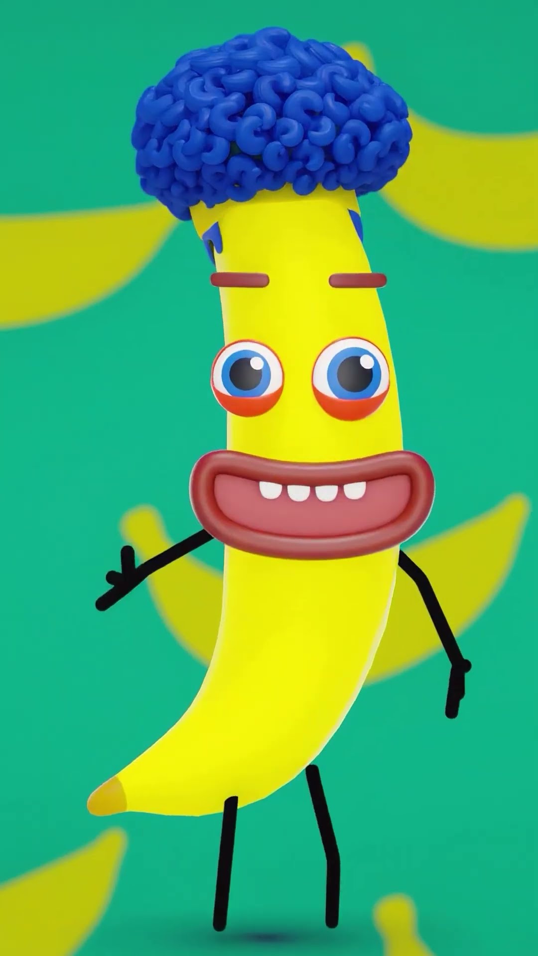 ¿Dónde crecen los plátanos? | D Billions Canciones Infantiles #shorts #db