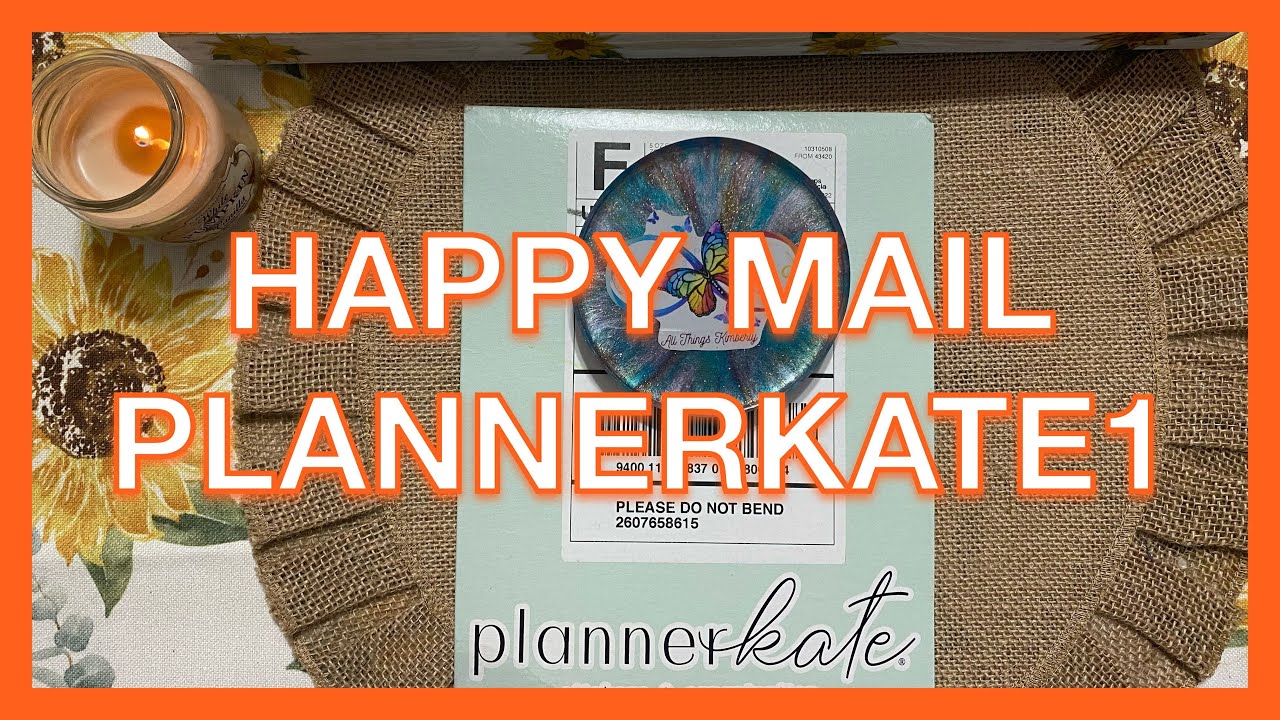 HAPPY MAIL UNBOXING | PLANNERKATE1