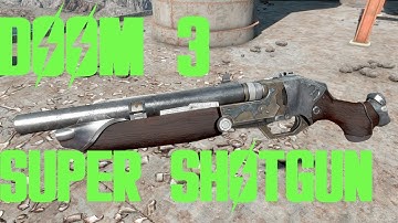 FALLOUT 4 MOD REVIEW Doom 3 Super Shotgun