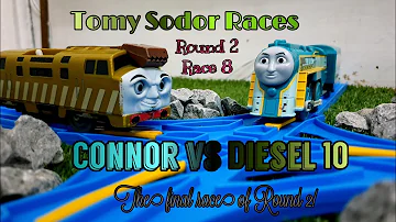 Tomy Sodor Races Round 2 Race 8: Connor vs Diesel 10