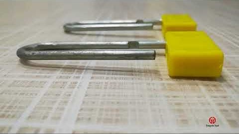 barcode padlock security seals TXPL301
