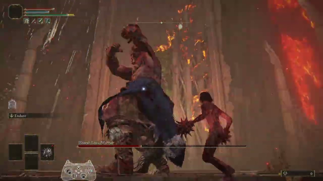 Godfrey/Horah Loux True RL1 No weapon upgrade/consumables/infusions/AoW/damage