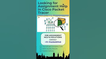 Cisco Packet Tracer Assignment Help