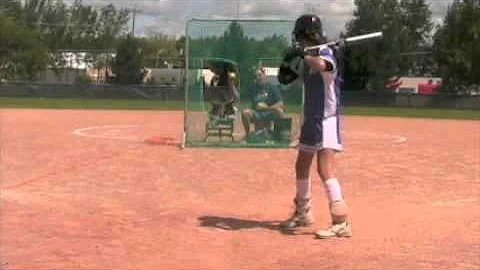 Amy Van Hoven Softball Skills Video 2010