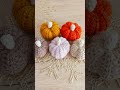 Dynie Szydełkowe 🍁Mini Dynie 🍂Magia Jesieni 🧡