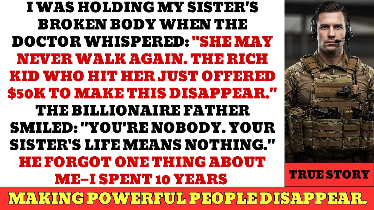 Rich Kid Hit My Sister With His Car and Fled — His Father Forgot I Spent 10 Years in Special Forces