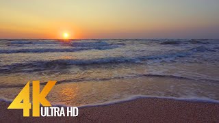 Sunrise over the Sea of Azov, Ukraine - 4K Relaxation Video perfect for Sleep & Destress - 3 HRS