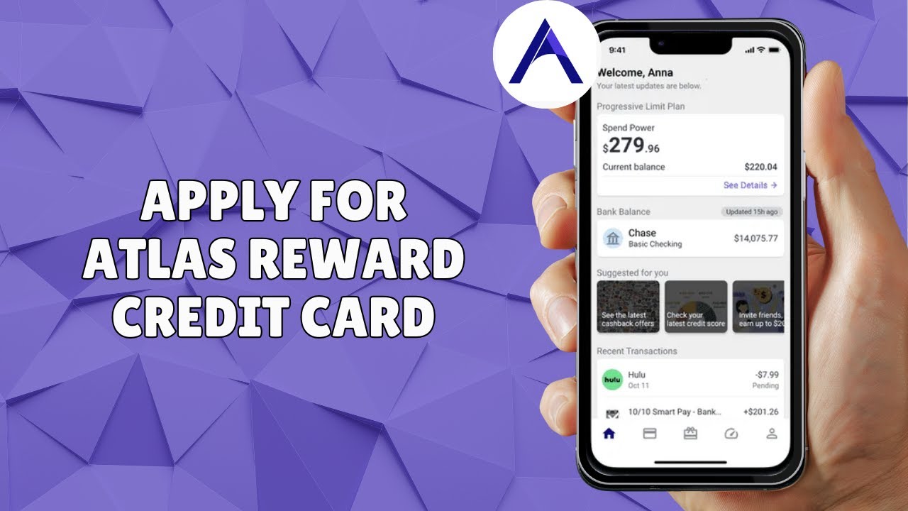 HOW TO APPLY FOR ATLAS REWARD CREDIT CARD - YouTube