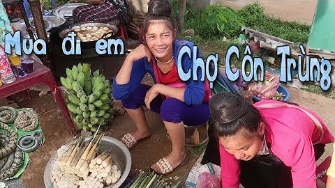 Thăm chợ nhiều côn trùng nhất Sơn La (Chợ Nà Si) | Nhịp Sống Tây Bắc