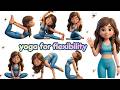 Yoga Stretching for Flexibility | Easy Kids Yoga Poses