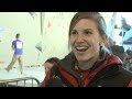 IFSC Climbing World Cup Grindelwald 2014 - Petra Klingler on Climbing in Switzerland