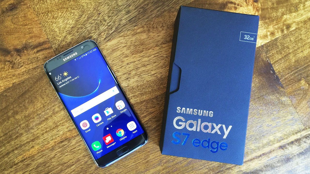 Samsung Galaxy S7 Edge Синий