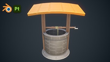 Stylized Well for Mobile Games - Blender Game Asset
