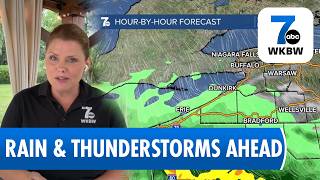 7 Weather Forecast for Buffalo Area - August 11 Noon Update
