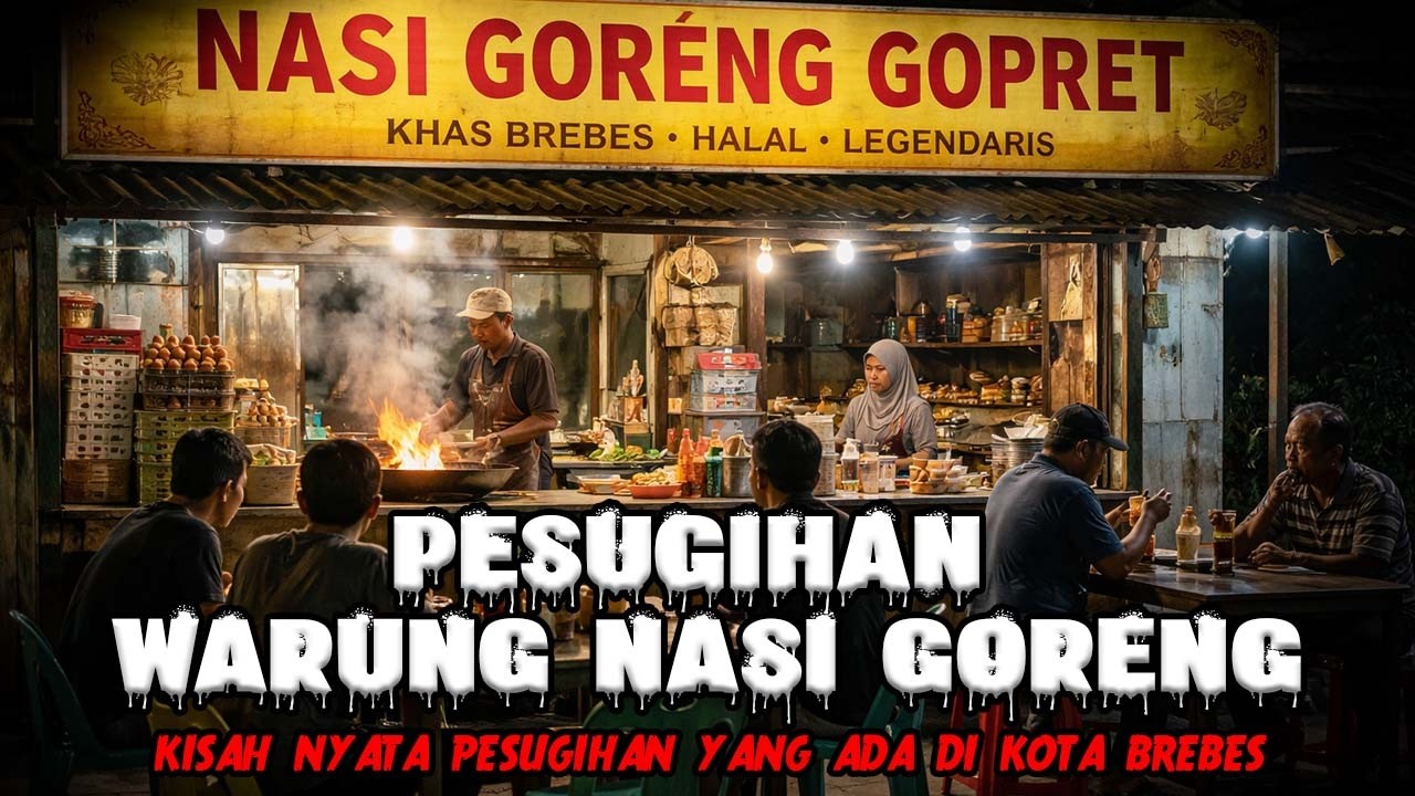 KISAH NYATA PESUGIHAN WARUNG NASI GORENG GOPRET DI BREBES