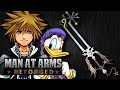 Oathkeeper keyblade kingdom hearts  man at arms reforged