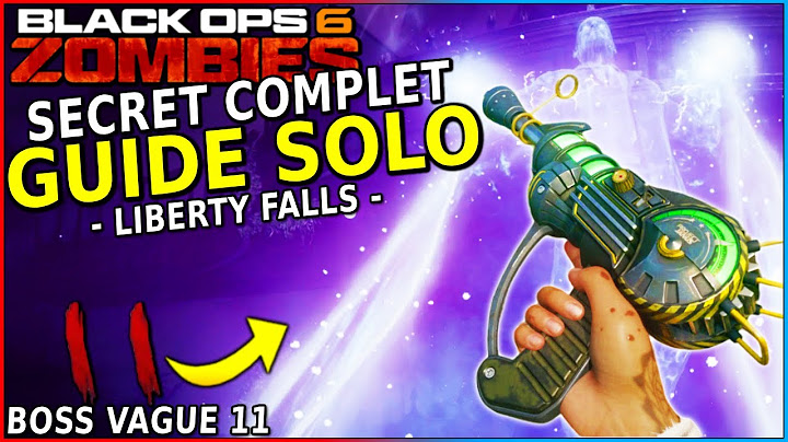 Le SECRET COMPLET de LIBERTY FALLS (Guide SOLO & FACILE) | Black Ops 6 Zombies (BOSS VAGUE 11)