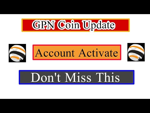 GPN Coin Wallet Update | Activate GPN Coin Wallet | How to active gpn coin wallet