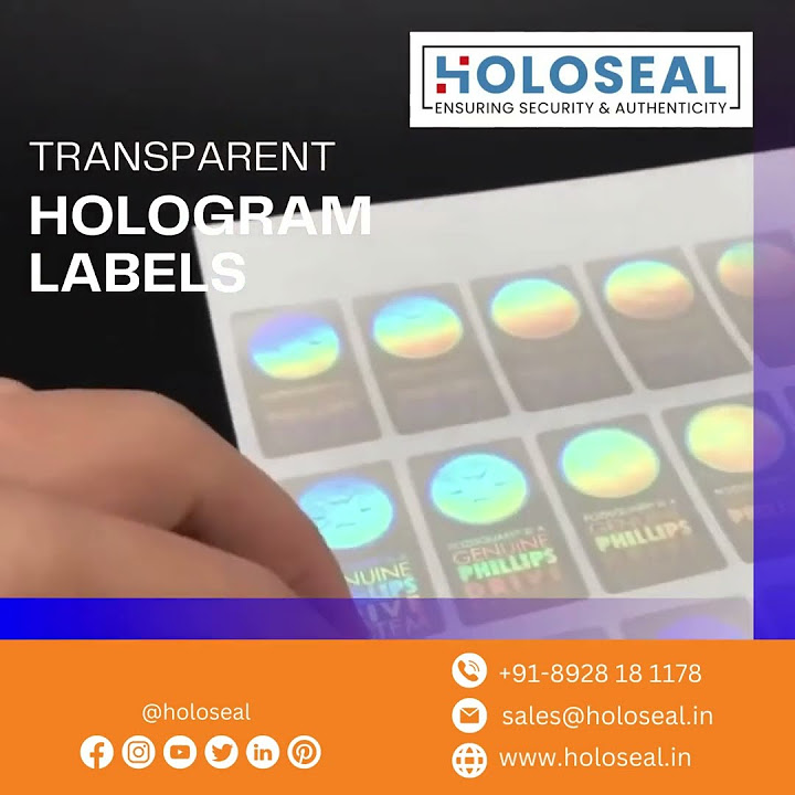 Holographic Films » Supplier & Film Manufacturer, » Holoseal